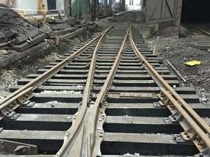 山東濟南鋼鐵公司道岔更換項目